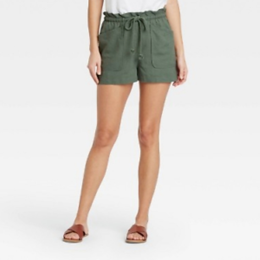 Green Target Shorts